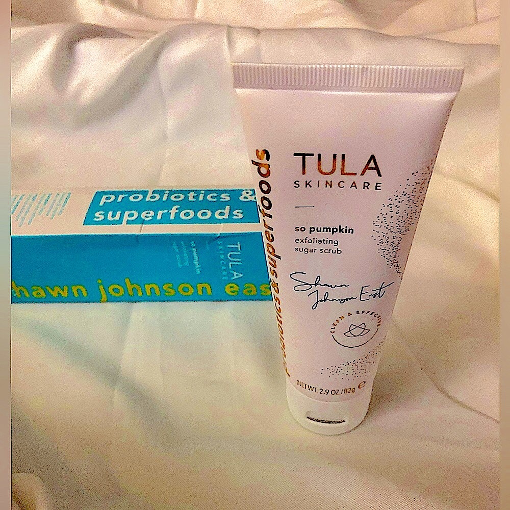 New! TULA skincare “so pumpkin” sugar scrub